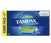 Tampax Compak Super 27 unidades