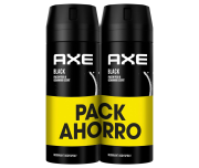Axe Black Body Spray Desodorante Pack 2 x 150ml