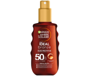 Garnier Delial Ideal Bronze Aceite Protector FPS 50 Triple Acción 150ml