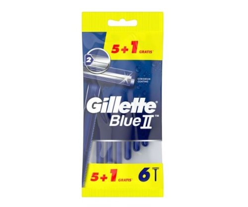 Gillette Blue II Maquinilla Desechable Fija 5+1 Uds