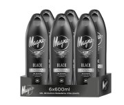 Magno Gel de Ducha Black Pack 6x600ml
