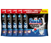 Finish Powerball Ultimate Pastillas Lavavajillas PACK 400 Cápsulas