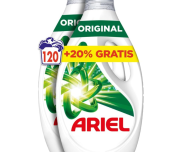 Ariel Detergente Lavadora Liquido PACK 120 Lavados, Original