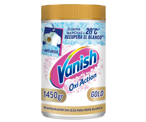 Vanish Oxi Advance Quitamanchas en Polvo para Ropa Blanca 1,2kg