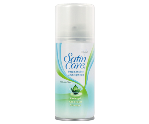Gillette Satin Care Gel de Afeitar Sensitive Aloe 75ml