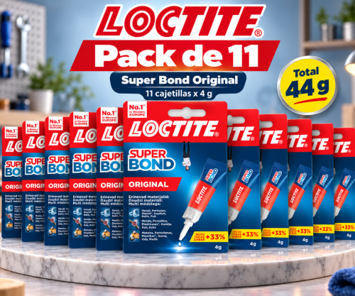 Loctite Super Bond Original – Pack 11 x 4 g