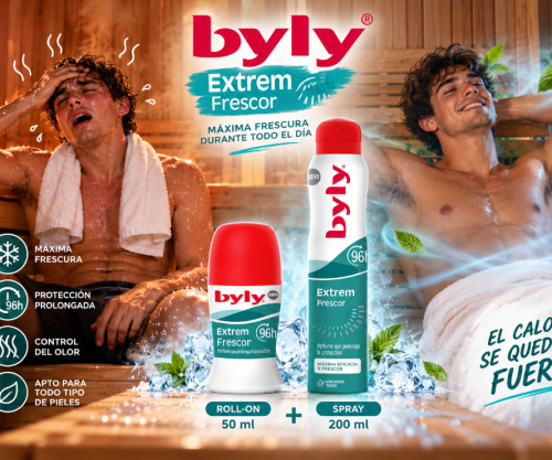 BYLY Pack Desodorante Extrem Frescor Roll-On 50ml + Spray 200ml