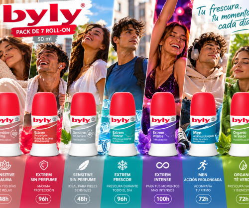 Pack Byly Desodorante Roll On 50ml x7 - Variedad y Frescura
